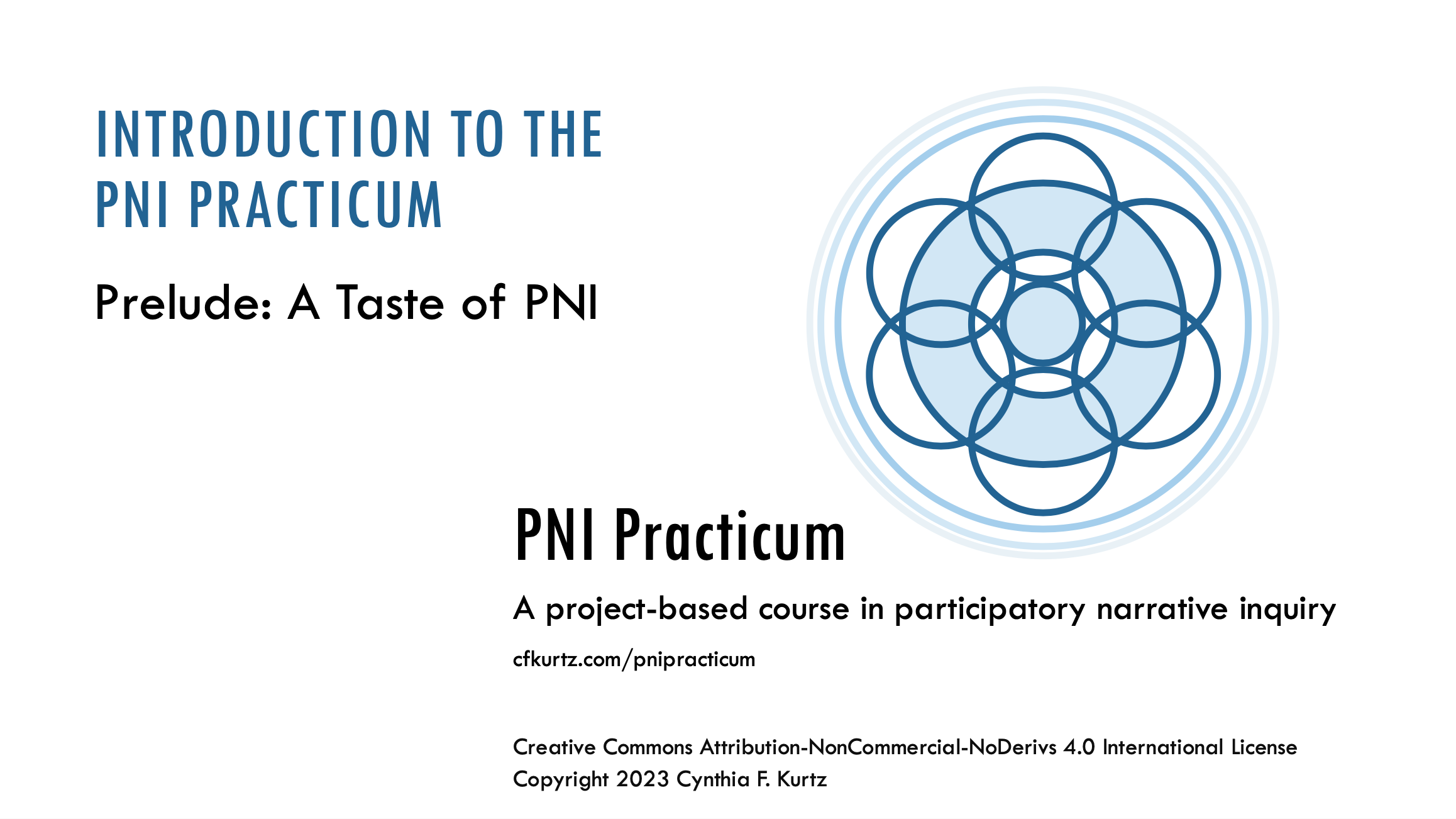 PNI Practicum Prelude Course Description